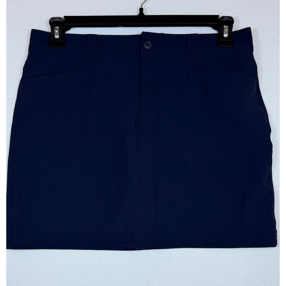 Eddie Bauer Womens Adventurer 2.0 Skort Navy Blue Size 8 Outdoor Golf Tennis